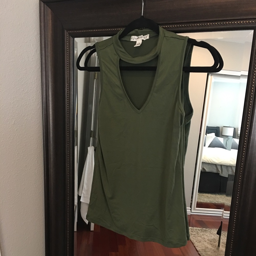 New, green tank top!